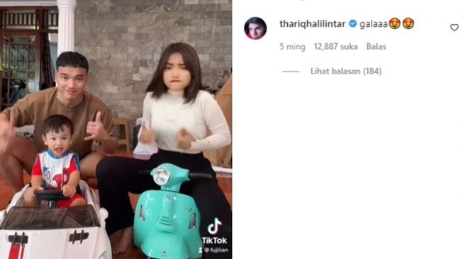 Potret kompak Fuji dan Fadly Faisal (Instagram/@fuji_an)