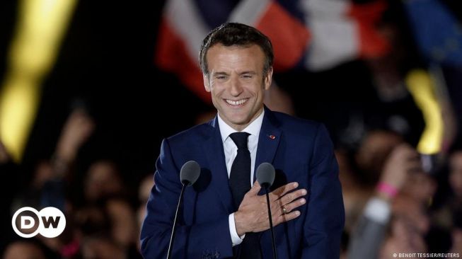 Pilpres Prancis: Kalahkan Le Pen, Macron Lanjutkan Masa Jabatan Presiden