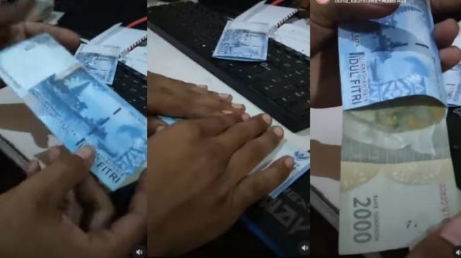 Viral Angpau Lebaran Mirip Uang Lima Puluh Ribu, Ternyata Cuma Amplop