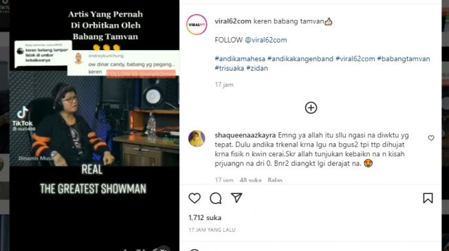 Deretan Artis yang Diorbitkan Andika Kangen Band, Mulai dari Duo Serigala sampai Dinar Candy