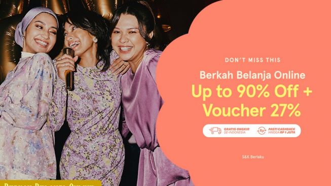 Sambut Lebaran, Nikmati Belanja Fashion dengan Diskon Hingga 90% dan Harga Rp 100 untuk Brand Favorit