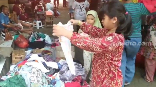 Nasib Pilu Korban Kebakaran Pasar Gembrong Di Hari Raya Idul Fitri, Harus Berlebaran Di Pengungsian