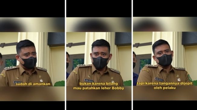 Bobby Nasution beri klarifikasi soal kasus pria ancam patahkan lehernya akibat tolak bayar e-parking, reaksi Kaesang Pangarep jadi sorotan publik. (Instagram)