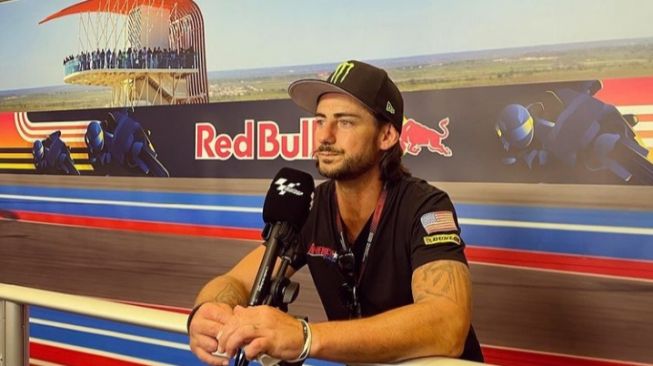 John Hopkins, pacar baru Nikita Mirzani Mantan pembalap MotoGP Amerika Serikat (Instagram/21jhopper)