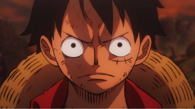 Luffy One Piece (Screenshot ONE PIECE STAMPEDE Official Trailer YouTube)