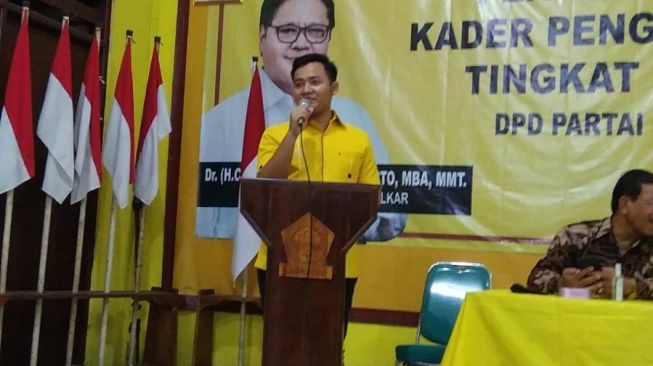 Jalin Silaturahmi dengan DPD Golkar Klaten, Mas Haris Siap Maju Pileg Jateng 2024