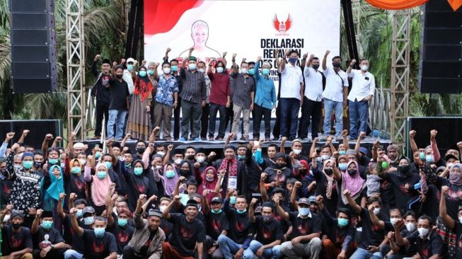Berkat Pembentukan UU Tentang Desa, Ganjar Dapat Dukungan dari Relawan di Lampung