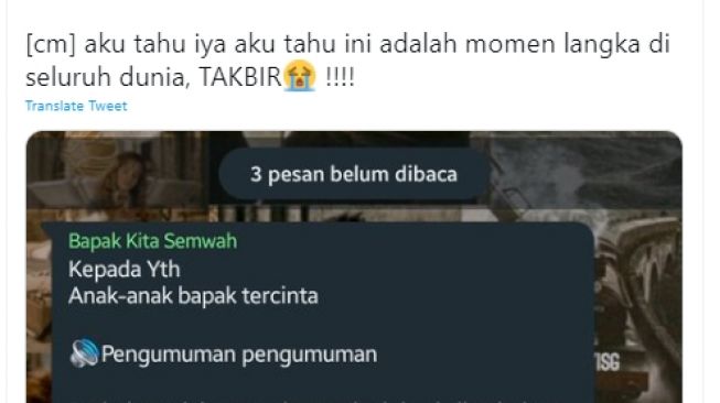 Langka! Dosen Berbaik Hati Beri Perlakuan Spesial dan THR Menjelang Lebaran, Sukses Bikin Warganet Iri