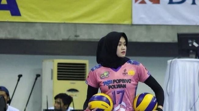 Atlet voli putri Indonesia, Wilda Siti Nurfadhilah Sugandi. [Instagram/@wildanurfadillahh]