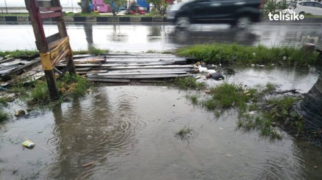 Jadi Langganan Banjir Warga Berharap Wali Kota Bangun Drainase