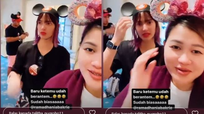 Potret Liburan Nia Ramadhani (instagram/@talitha_nugroho11)