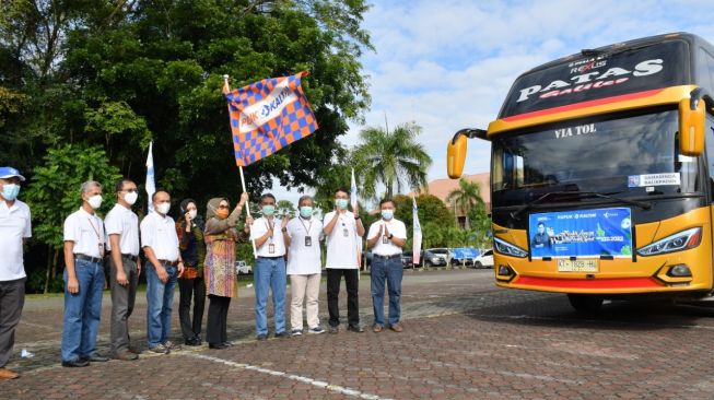 Pupuk Kaltim Gelar Mudik Aman dan Sehat Bersama BUMN