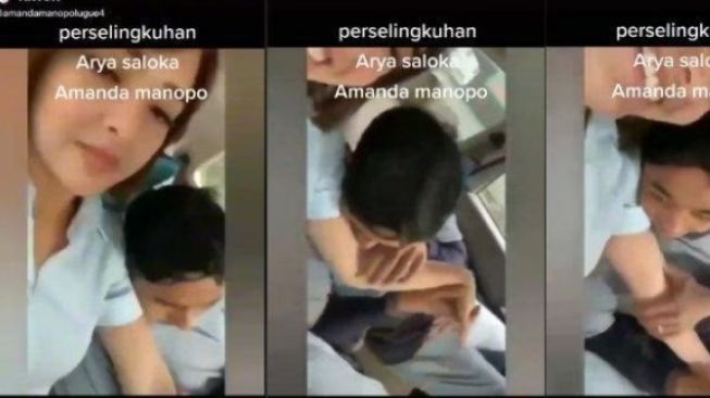 Video Amanda Manopo Bermesraan di Dalam Mobil Diserbu Netizen