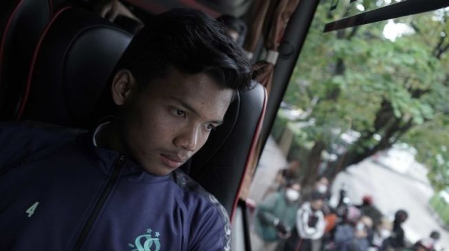 Tak Peduli Macet, Bek Persib Bandung Bayu Fiqri Bahagia Bisa Mudik