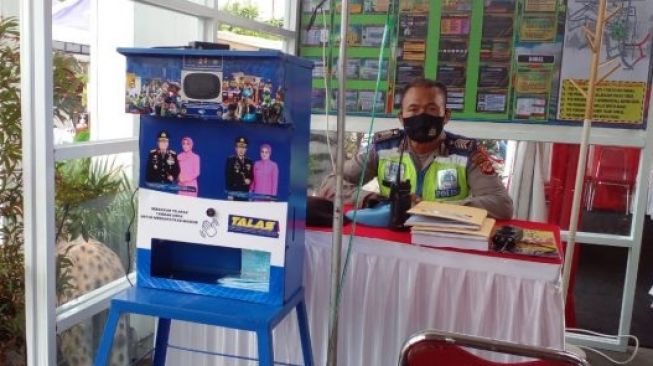 Intip Inovasi Alat Prokes Buatan Satlantas Polresta Bogor, Ini Fungsinya