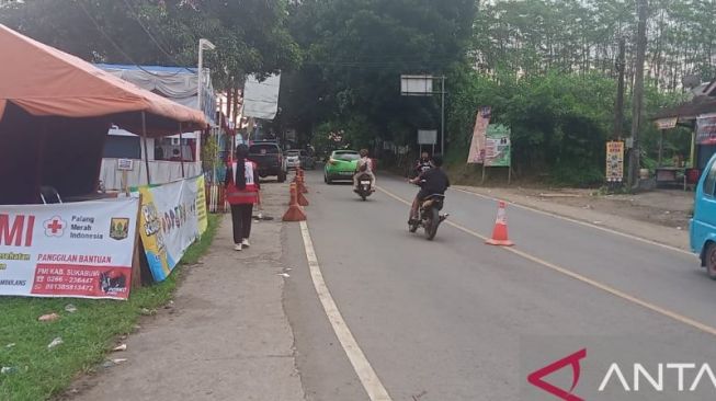 Update Kondisi Arus Lalu Lintas Jalur Mudik Sukabumi pada H-1 Lebaran 2022