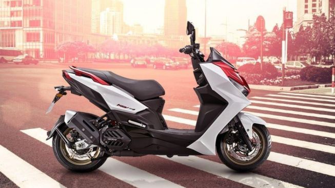 Kymco KRV 180i DDS, pesaing dari Yamaha Aerox dan Honda Vario 160 (Greatbiker)