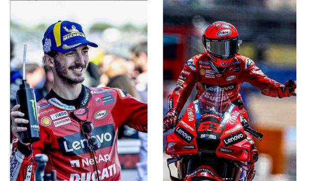 Kemenangan Francesco Bagnaia di MotoGP Spanyol 2022 (Instagram)