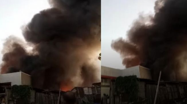 Pasar Girian Kembali Terbakar, Neldy Kalangie: Api Sangat Cepat
