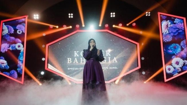 Potret Konser Anniversary Atta dan Aurel (instagram/@attahalilintar)