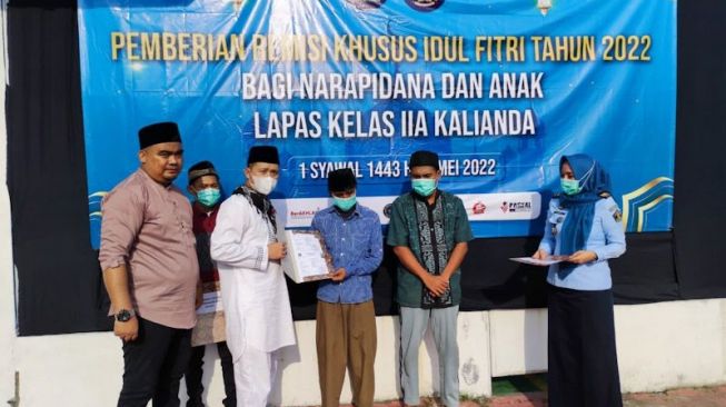 3 Napi Lapas Kalianda Bebas di Momen Idul Fitri