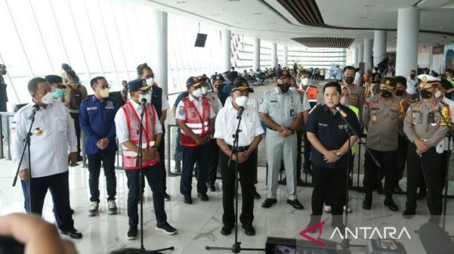 Menteri BUMN Erick Thohir Pertimbangkan Opsi Pemindahan Titik Logistik di Pelabuhan Merak