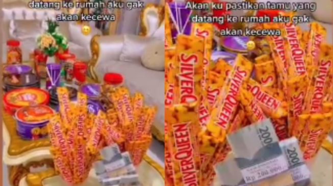 Sultan Abis! Orang ini Sajikan Cokelat Batangan sampai Segepok Uang untuk Tamu: Enggak Akan Kecewa