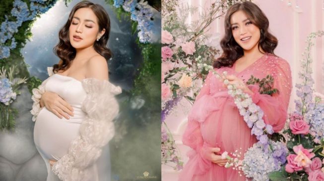 8 Potret Maternity Shoot Jessica Iskandar, Ada Gaya Glowing Ala Beyonce