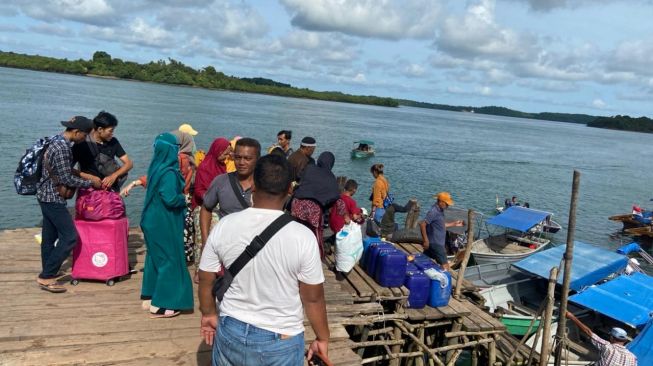 Sepi Sejak 2 Tahun Pandemi, Penambang Boat Pancung di Batam Kebanjiran Rezeki Saat Lebaran Tahun Ini