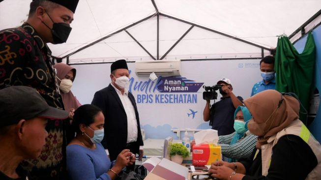 Direksi Pastikan Posko Mudik BPJS Kesehatan saat Arus Balik Berjalan Lancar
