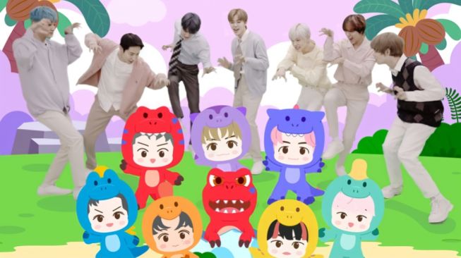Resmi Rilis, NCT DREAM x Pinkfong Rayakan Hari Anak Lewat Lagu Baby T-Rex