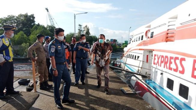 Arus Balik, Lonjakan Penumpang Mulai Terlihat di Pelabuhan Tanjung Pandan