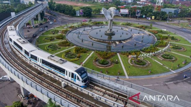 Sepanjang Tahun 2023, LRT Sumsel Angkut Lebih dari 4 Juta Penumpang