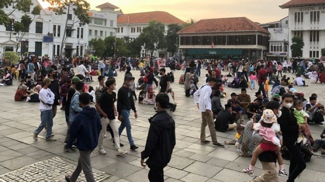 Kawasan Kota Tua Masih Jadi Primadona Wisatawan Jabodetabek Habiskan Libur Lebaran