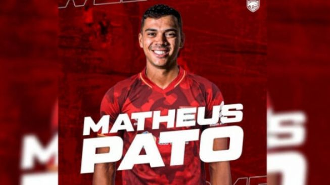 Pemain Asal Brasil Matheus Pato Dikontrak Borneo FC