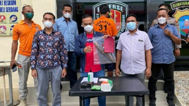 Pembunuh Abang Kandung di Deli Serdang Sempat Kabur ke Binjai