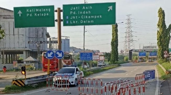 Arus lalu lintas di SS Cawang, GT Kalimalang, dan SS Cikunir Dialihkan, Ini Daftar Titiknya