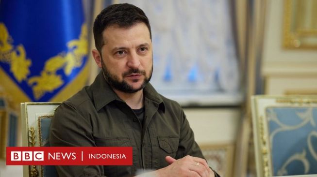 Presiden Ukraina Tuduh Rusia Ulangi Kekejaman Nazi