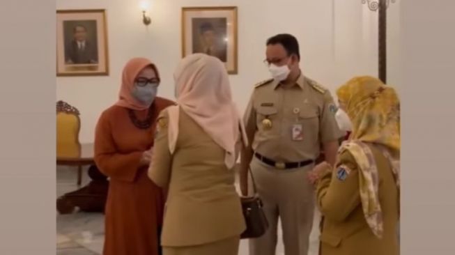 Gelar Halal Bihalal Bersama Pegawai Pemprov DKI, Anies: Mudah-mudahan Jadi Babak Baru di Ujung Pandemi