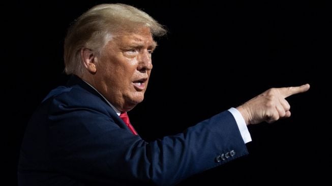 Mantan Presiden AS, Donald Trump. [Saul Loeb/AFP]