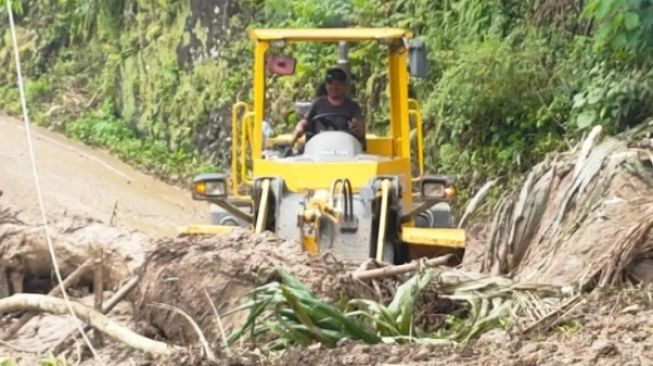 Jalur Sinjai Barat ke Malino Kabupaten Gowa Sudah Bisa Dilewati