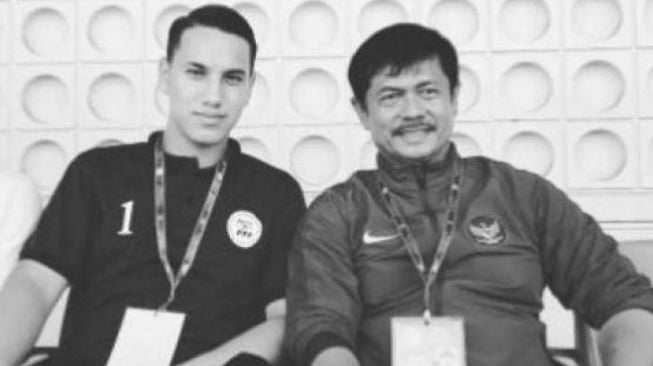 Kebersamaan Indra Sjafri dengan Quincy Kammeraad. (Instagram/@indrasjafri_coach)