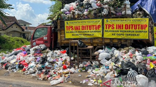 Kota Yogyakarta terancam darurat sampah. (Antara)