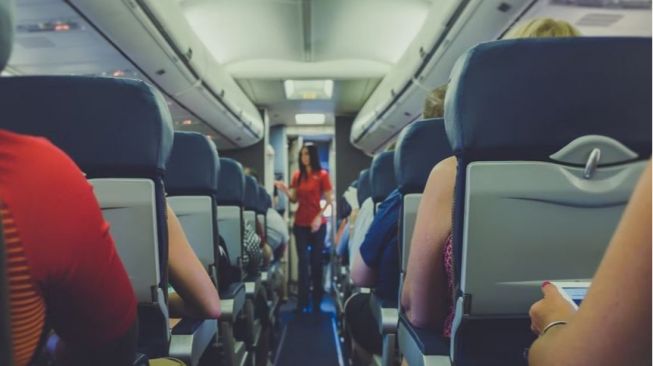 Viral Kisah Perempuan Sukses Buat Anak Menangis di Pesawat Jadi Diam dan Tenang, Endingnya Bikin Gemas Warganet
