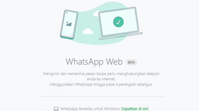 Ilustrasi WhatsApp Web - Apa Itu WhatsApp Web? (https://web.whatsapp.com/)