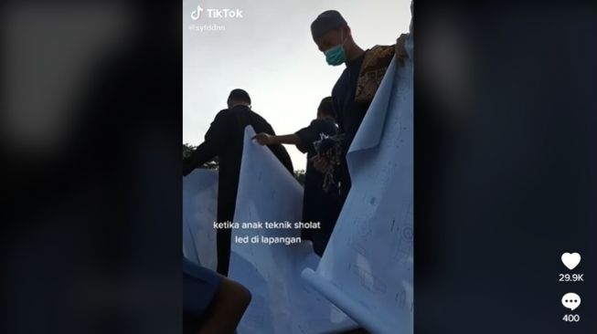 Anak tehnik salat Ied, alasnya anti mainstream. [TikTok]