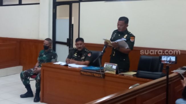 Sebut Kolonel Priyanto Bukan Tentara Kemarin Sore, Oditur: Prajurit Dipersiapkan Atasi Masalah dalam Waktu Singkat