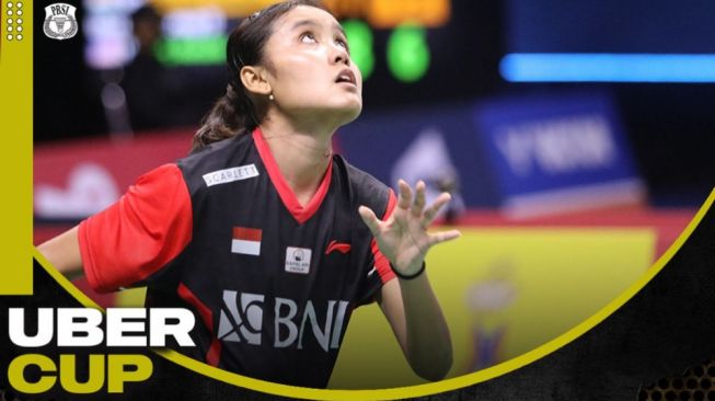Bilqis Prasista, pebulutangkis tunggal putri utama Indonesia yang melawan Jepang di Uber Cup 2022 (Instagram/badminton.ina)