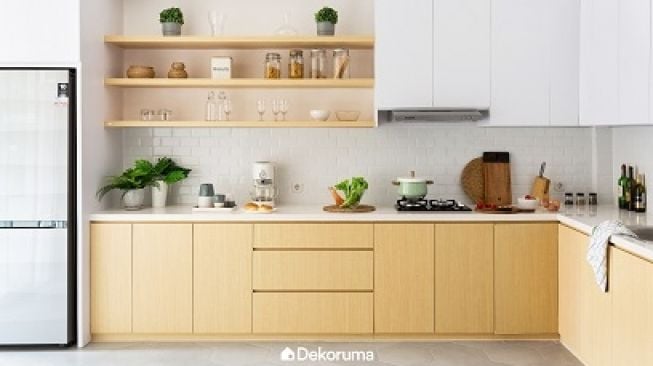 5 Inspirasi Dapur Bersih yang Buat Hunian Tampak Lebih Menawan