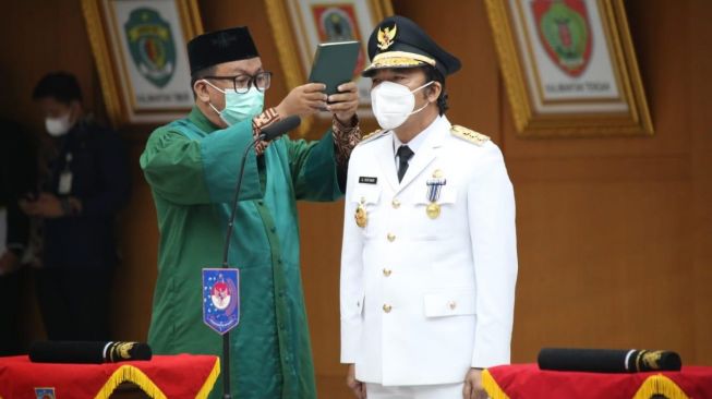 Al Muktabar Resmi Dilantik Mendagri Jadi PJ Gubernur Banten